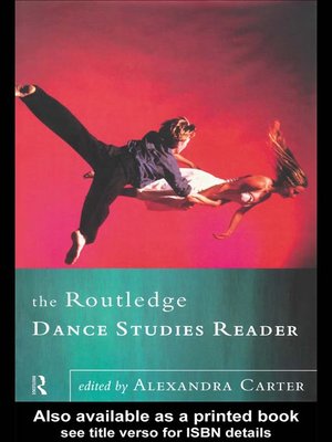 cover image of The Routledge Dance Studies Reader